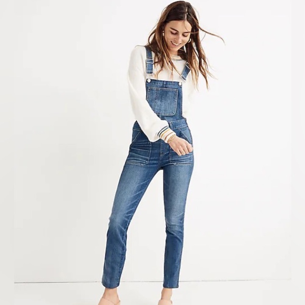 Madewell Skinny Overalls